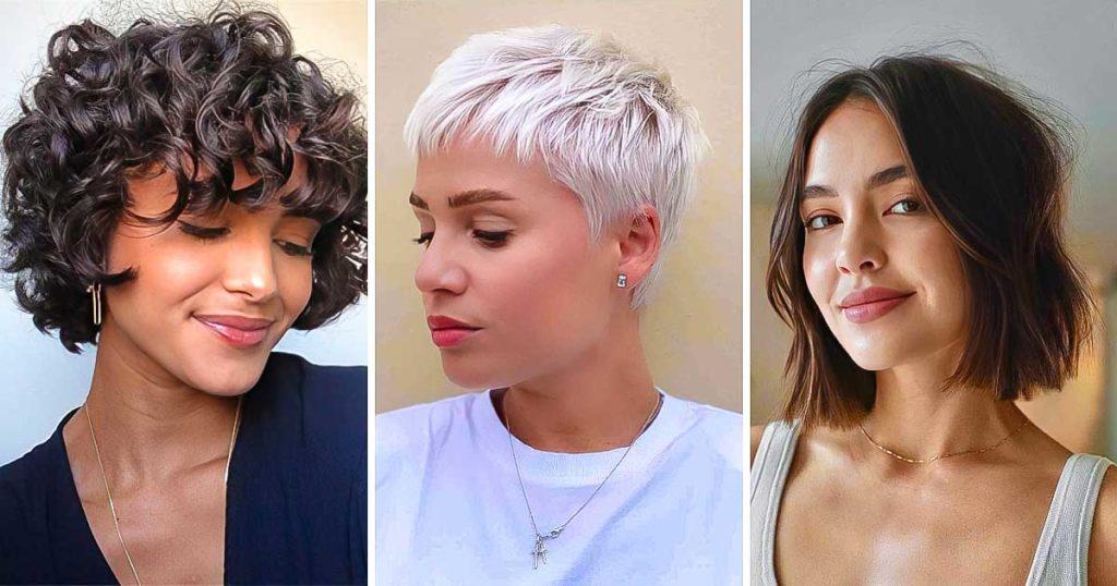 20 coupes courtes pour cheveux ondulés et bouclés à porter à tout âge