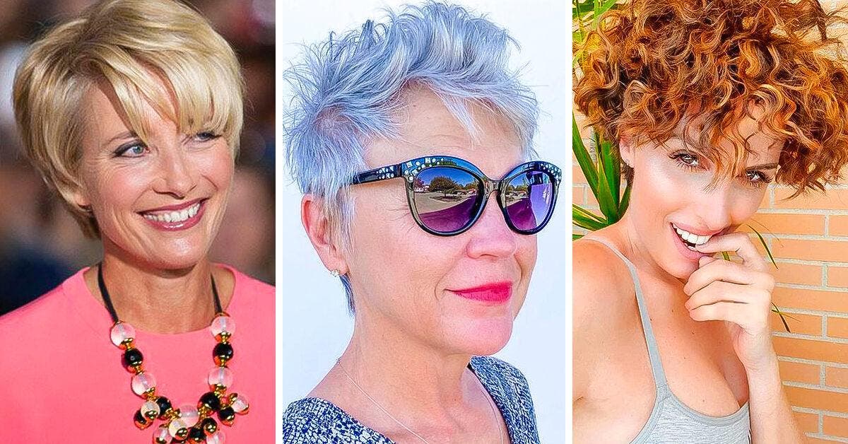 Coupe courte pour les femmes de plus de 60 ans : 51 jolies coiffures