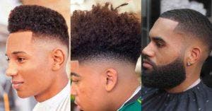 Coupe dégradé pour homme noir 20 coiffure à la mode en 2024