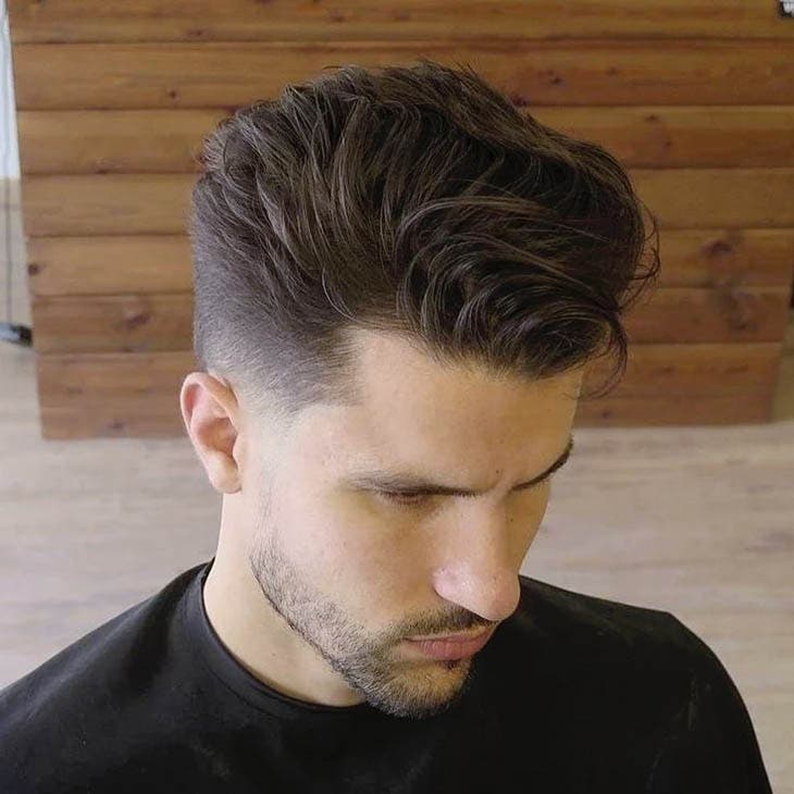 Coupe dégradée (taper cut)