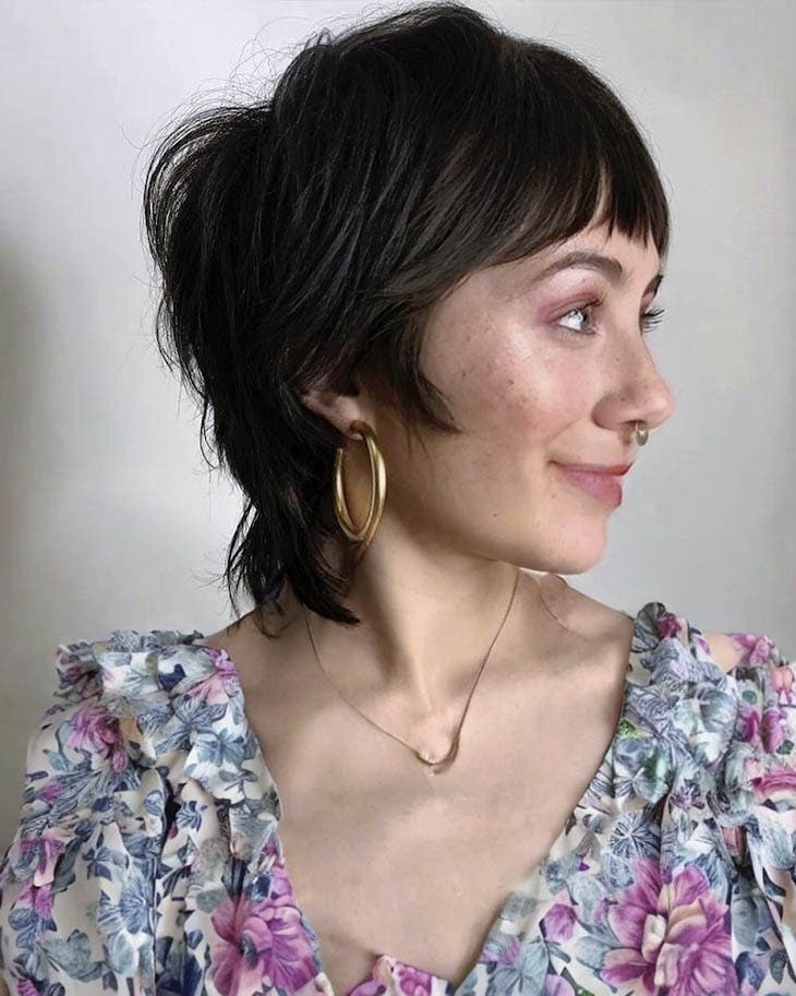 Coupe mulet pixie Coupe mulet pixie