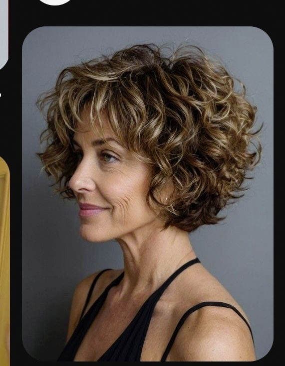 Coupe pixie courte avec des boucles Coupe pixie courte avec des boucles