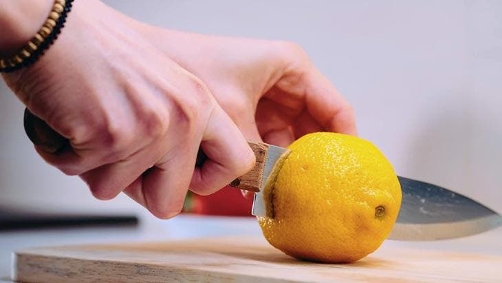 cortar limon