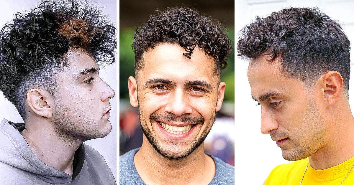 Coupes pour cheveux bouclés pour les hommes : 70 jolies coiffures à la mode