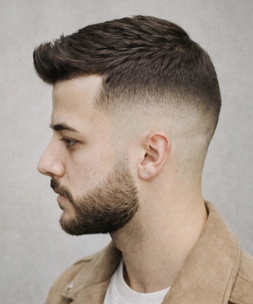 Dégradé à blanc (skin fade)