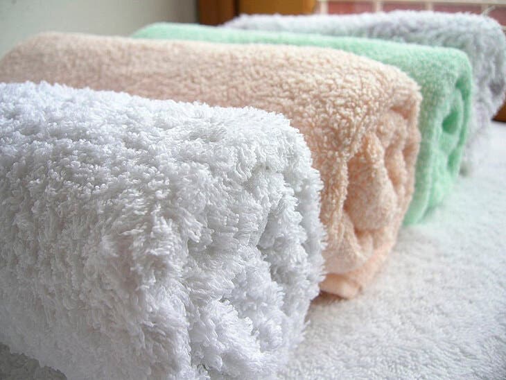 morbidi asciugamani