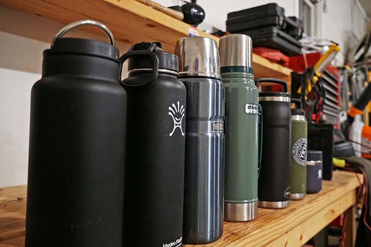 different types of thermos