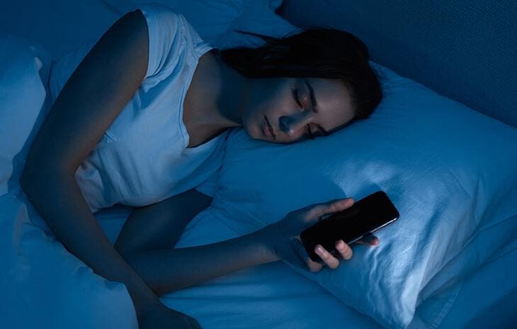 sleep with the phone next to you