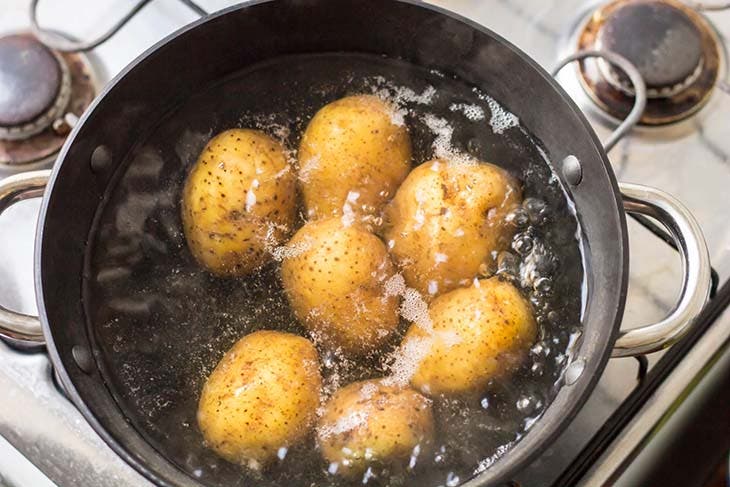 Potato cooking water