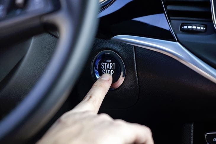 Save fuel with the Start and Stop button