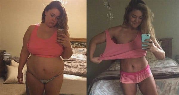 She lost 15 pounds in 6 weeks doing this every night before going to bed
