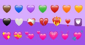 Emoji coeur découvrez la signification des différentes couleurs