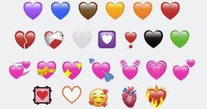 Emoji cœur signification et utilisation de chaque couleur