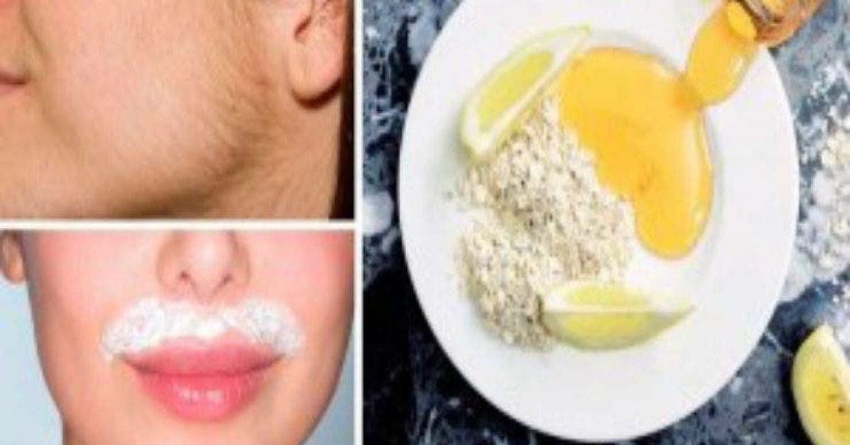En seulement 15 minutes ces 3 ingredients feront disparaitre tous les poils de votre visage 1