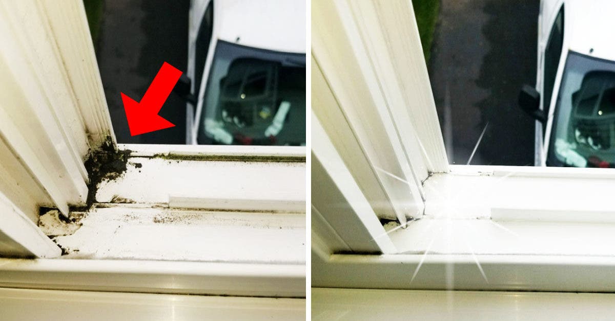 Une astuce de génie pour nettoyer les joints de fenêtre en un rien de temps