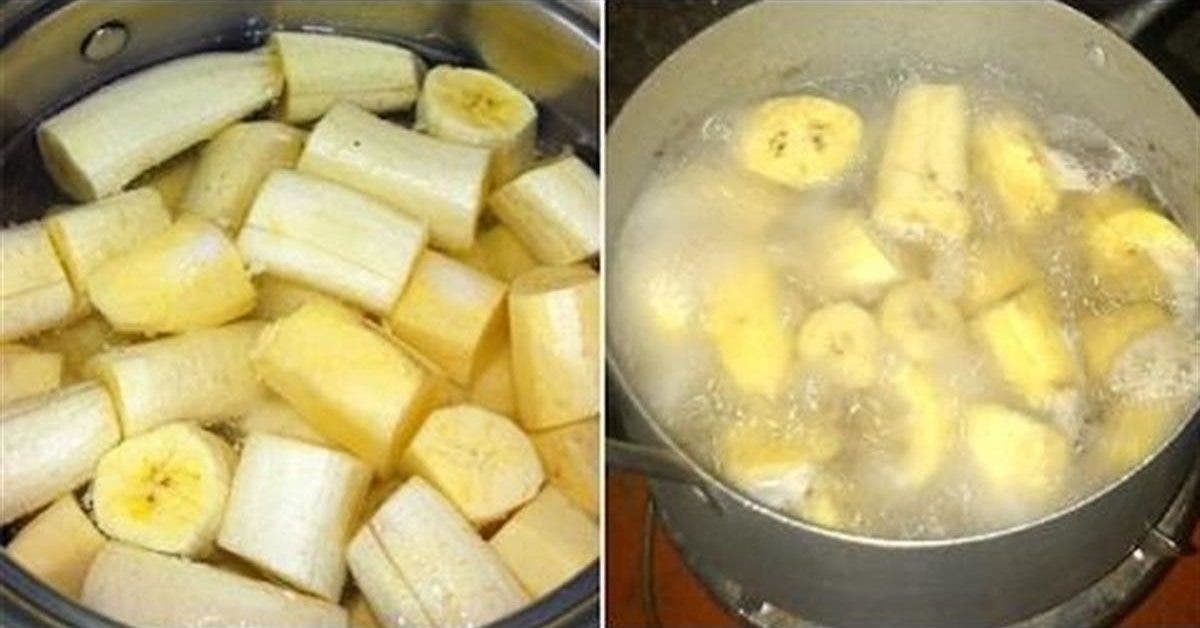 bouillir les bananes