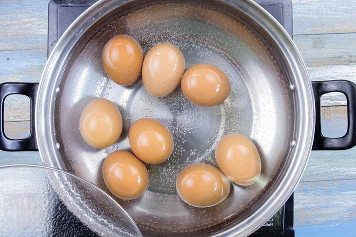 boil the eggs