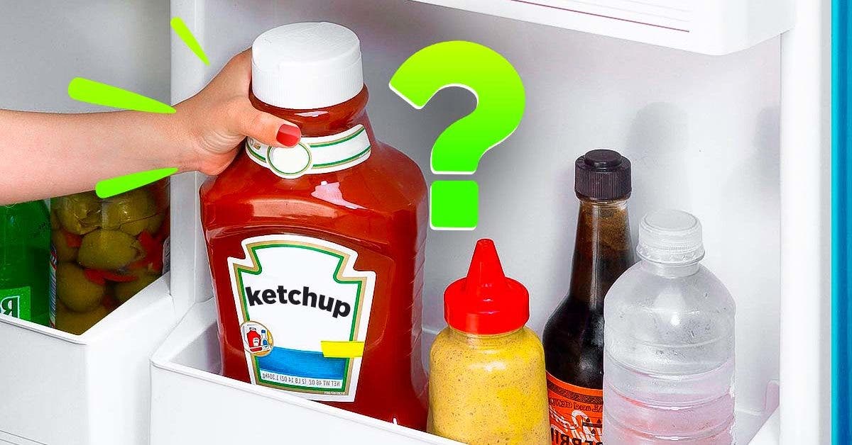 Faut-il conserver le ketchup au réfrigérateur ? La plupart des gens se trompent
