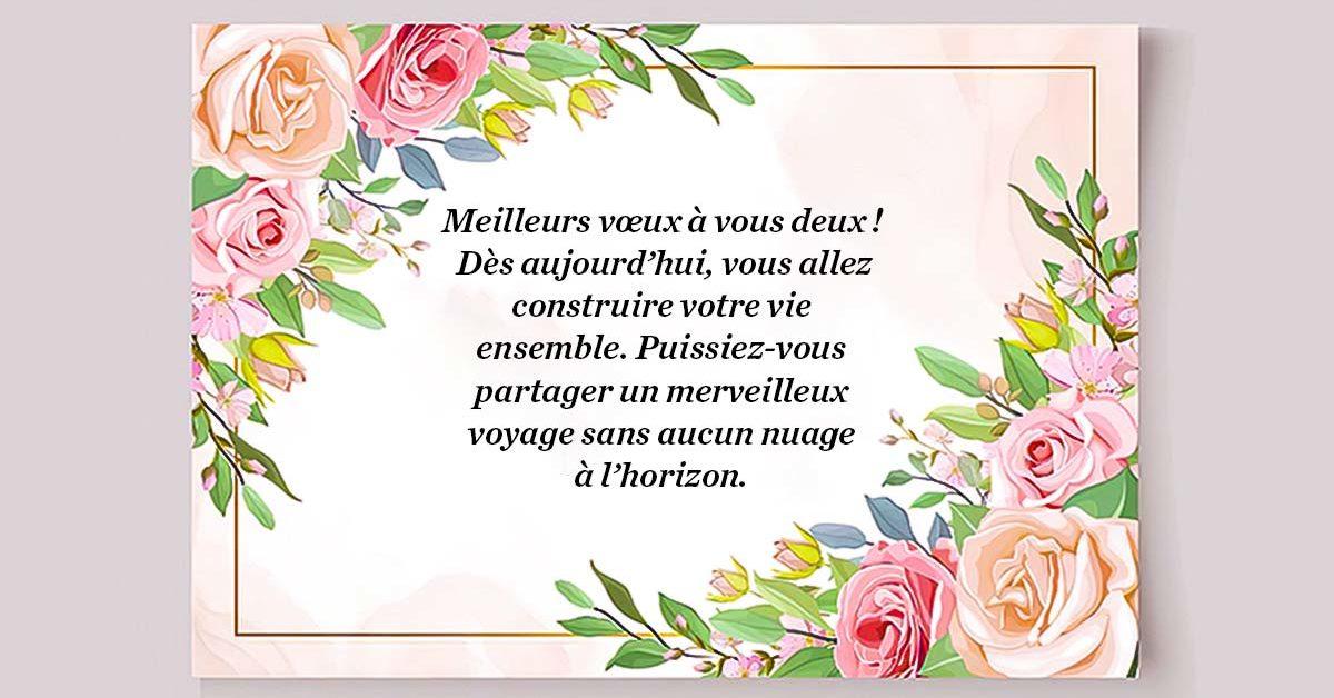 Exemple De Texte De F licitations Pour Mariage Guide Complet Thibault