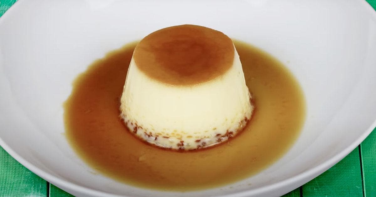 Flan aux oeufs - la recette facile et rapide_