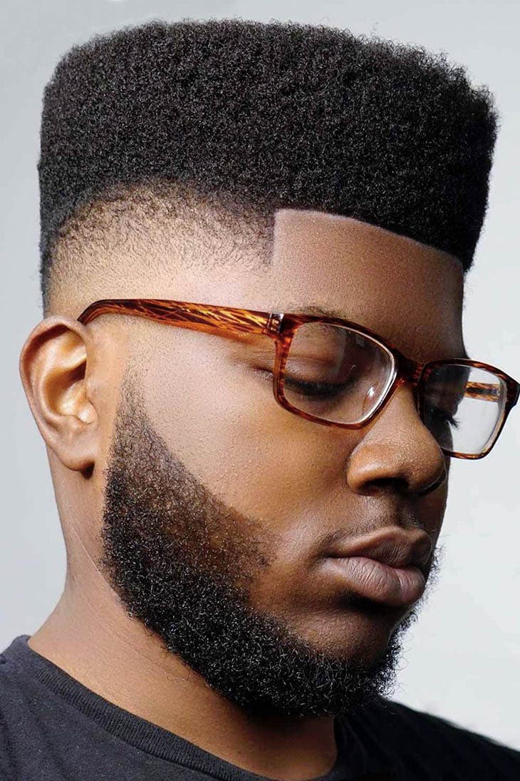Flat top avec fondu haut Flat top avec fondu haut