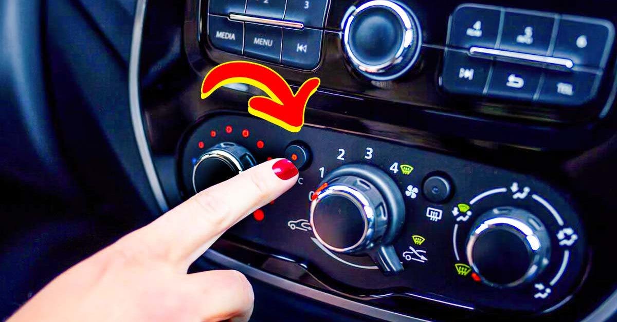 Froid dans la voiture _ Ce bouton vous permettra de vous réchauffer plus rapidement_