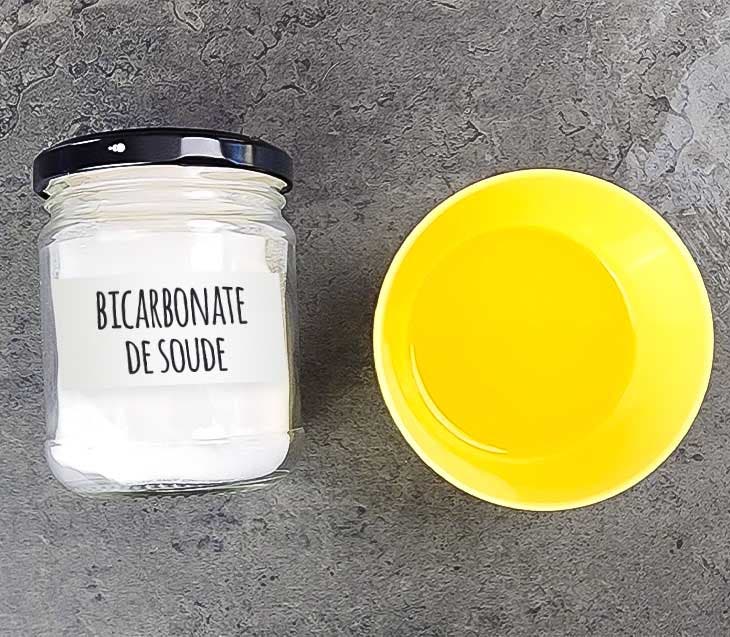 Aceite de mostaza y bicarbonato de sodio