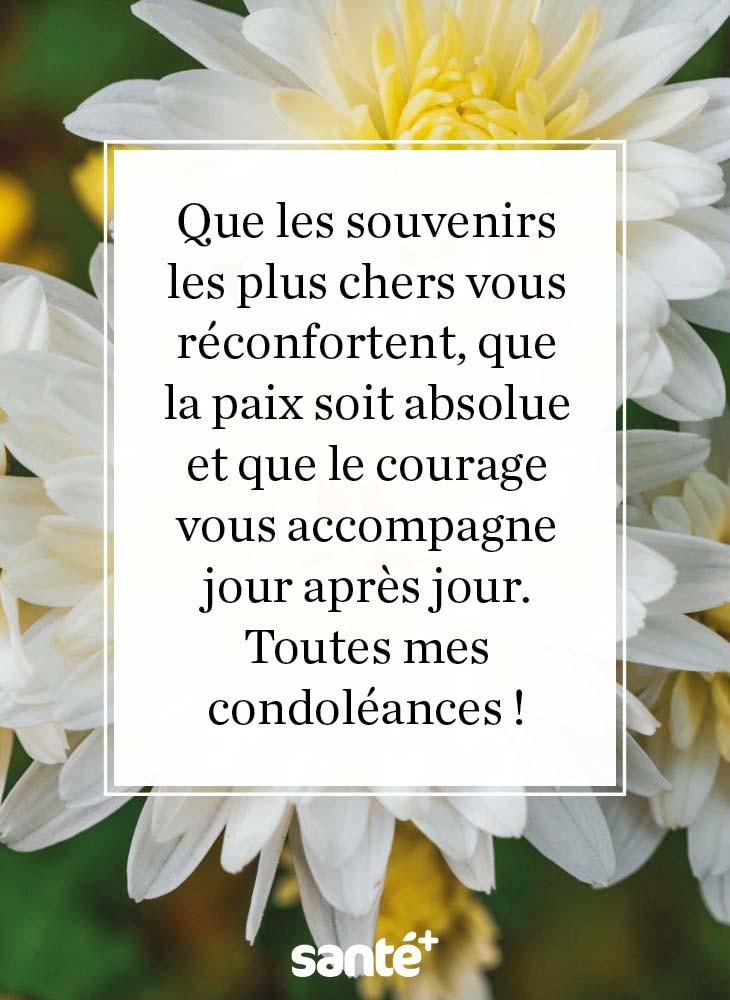 Message Condol ances Sup rieur Hi rarchique IOGK