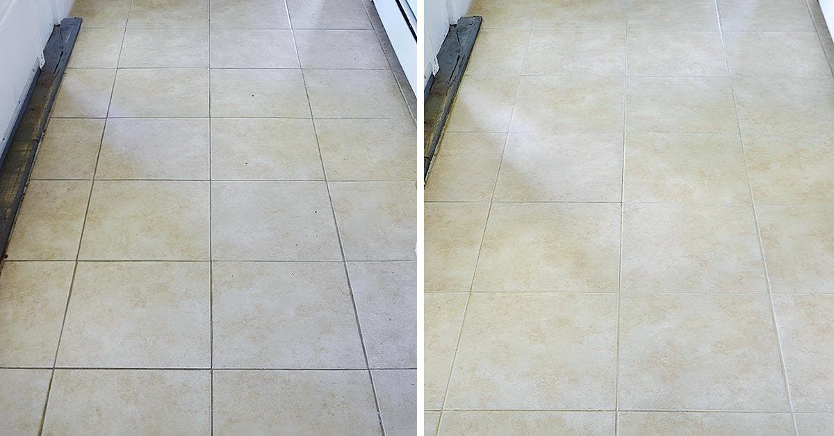 The trick to cleaning the black joints of the tiles Archyde