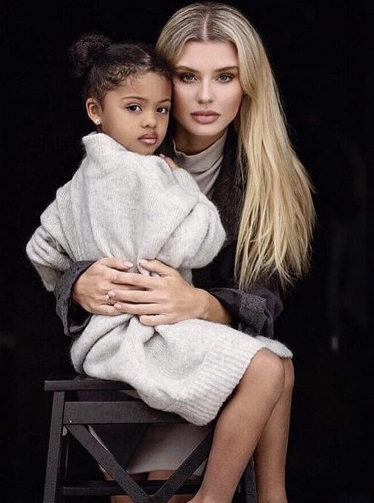 Ksenia and her daughter Vivian