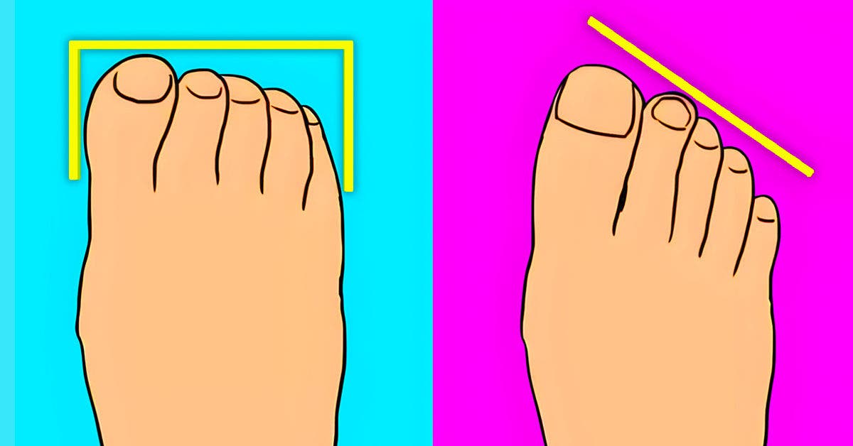 La forme de vos pieds révèle des choses surprenantes sur votre personnalité