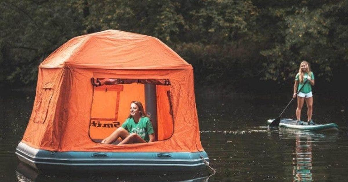 La première tente flottante au monde