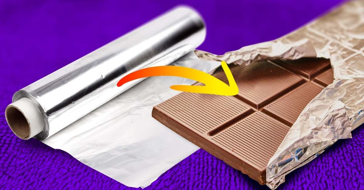 La raison pour laquelle le chocolat est emballé dans du papier aluminium001