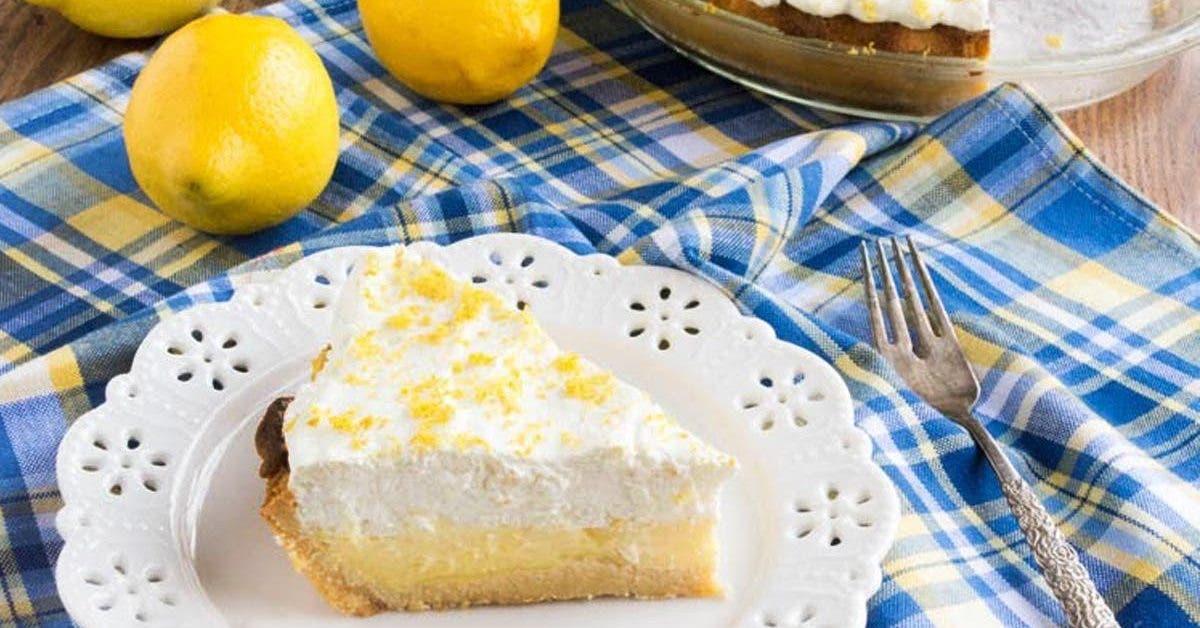 La recette de la tarte au citron sans gluten