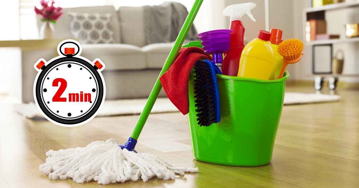 La règle des 2 minutes - la nouvelle astuce de nettoyage pour obtenir une maison propre en un temps record_