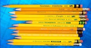 crayons jaune