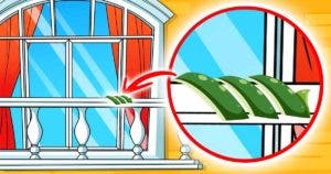 Laissez des pelures de concombre sur le balcon