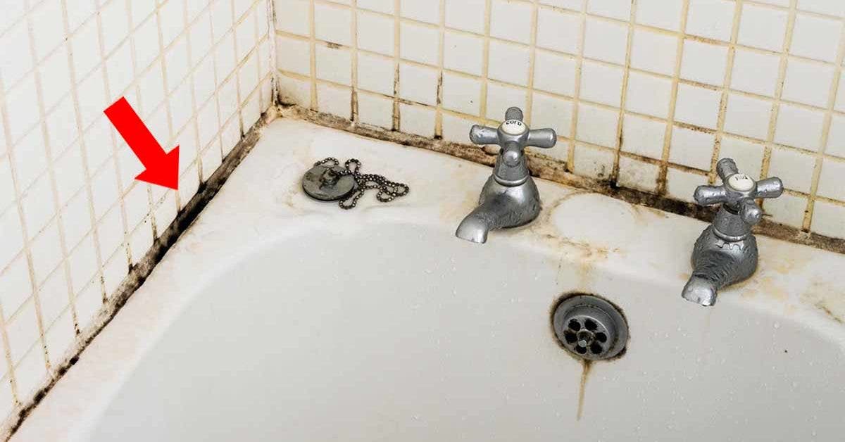 Clean with me : nettoyage des joints de carrelage de la salle de bain
