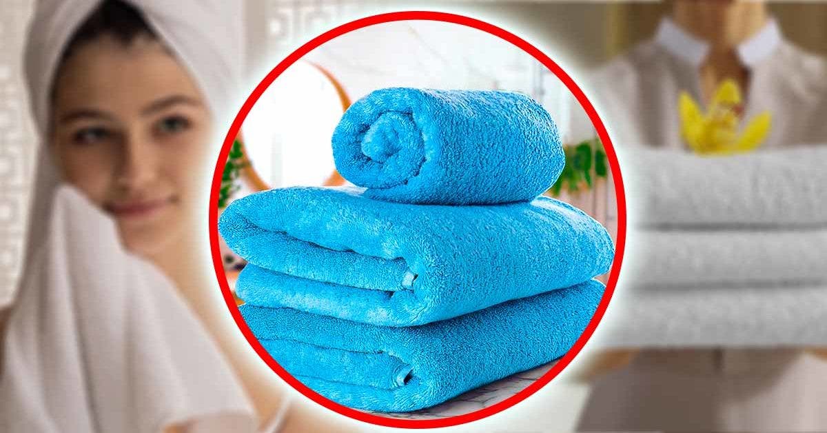 L’astuce des hôtels pour plier parfaitement les serviettes