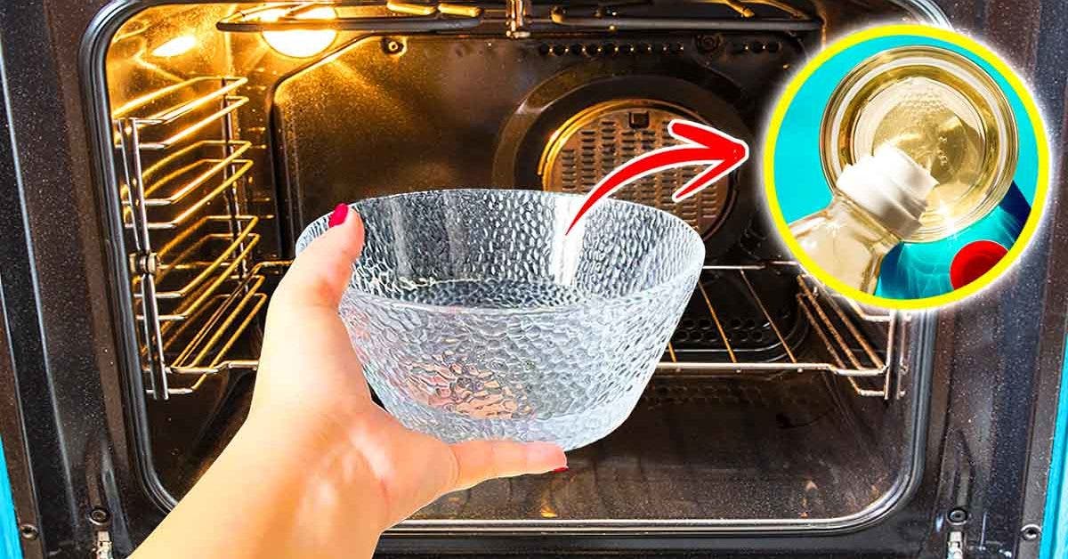 L’astuce magique pour nettoyer tout le four avec la méthode du bol : il brillera de propreté