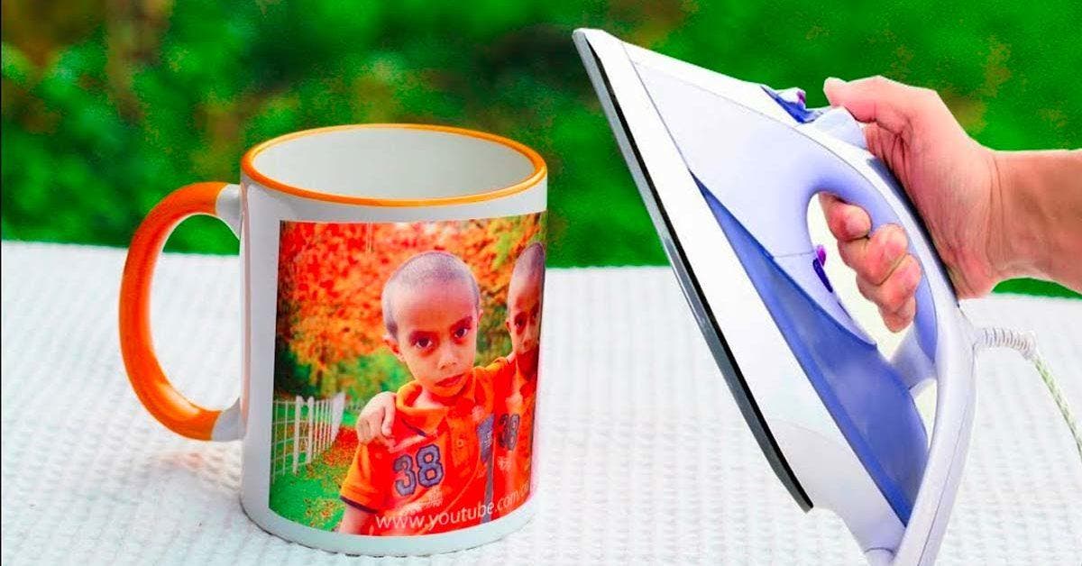 The tip for printing a photo on a mug an economical idea for a Christmas gift