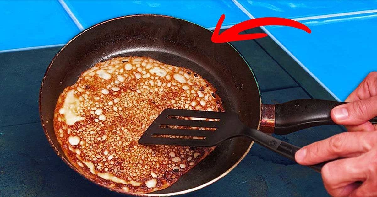 astuce pour que les crêpes ne collent plus à la poêle