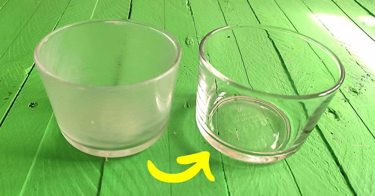 L’astuce qui fonctionne pour éliminer le voile blanc sur les verres blanchis