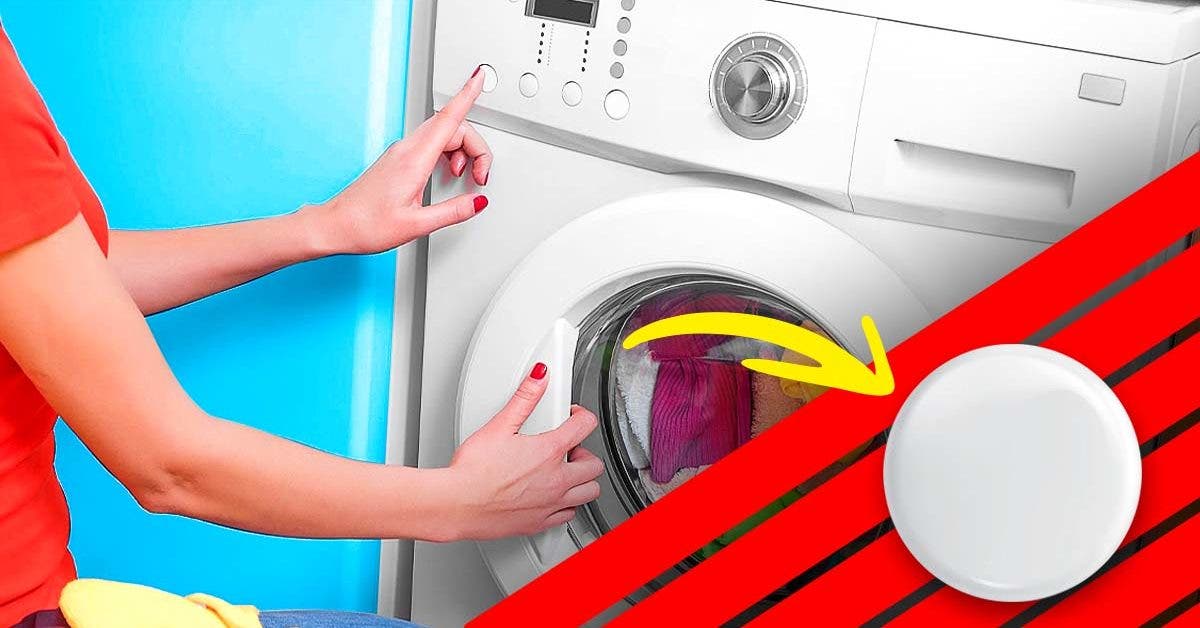 Le bouton secret de la machine à laver à une fonction très utile001