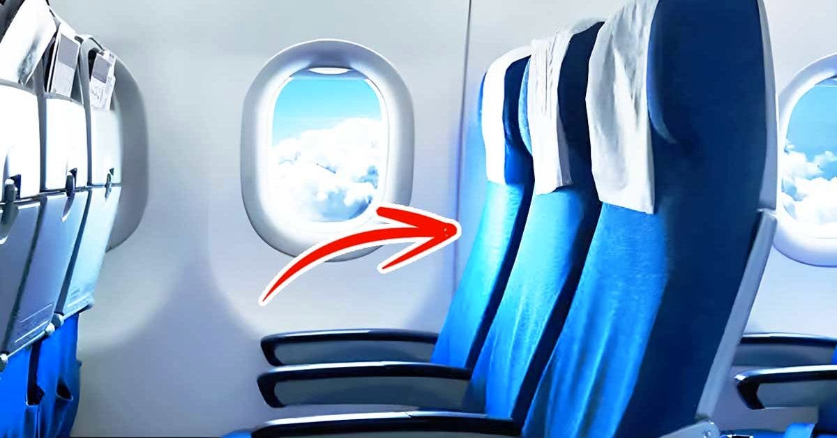Le bouton secret sur les sièges d'avion qui vous permettra