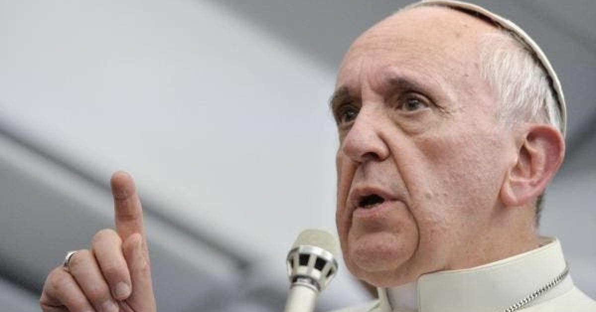 Le pape suggere la psychiatrie pour les homosexuels 1