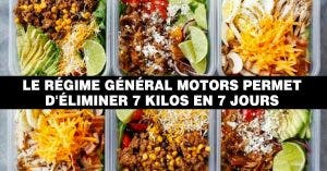 Le régime Général Motors permet de perdre 7 Kilos en 7 jours