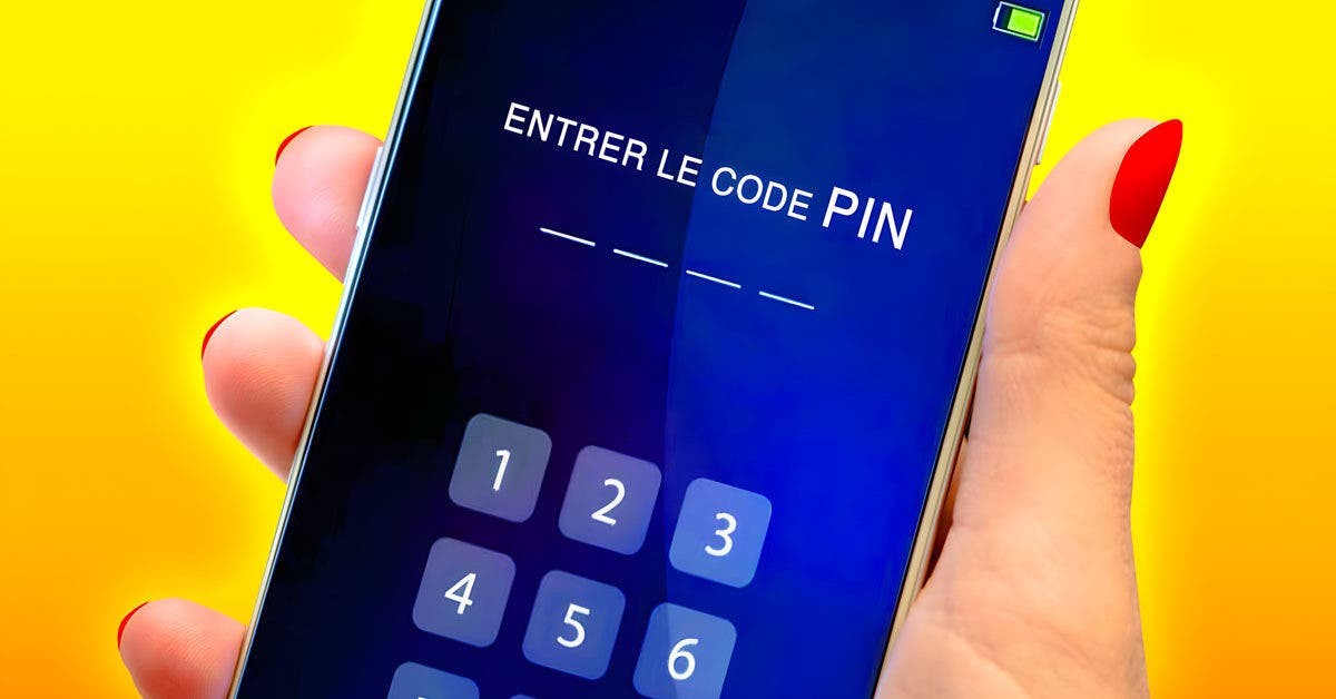 Les codes PIN que vous ne devriez jamais utiliser sur votre téléphone
