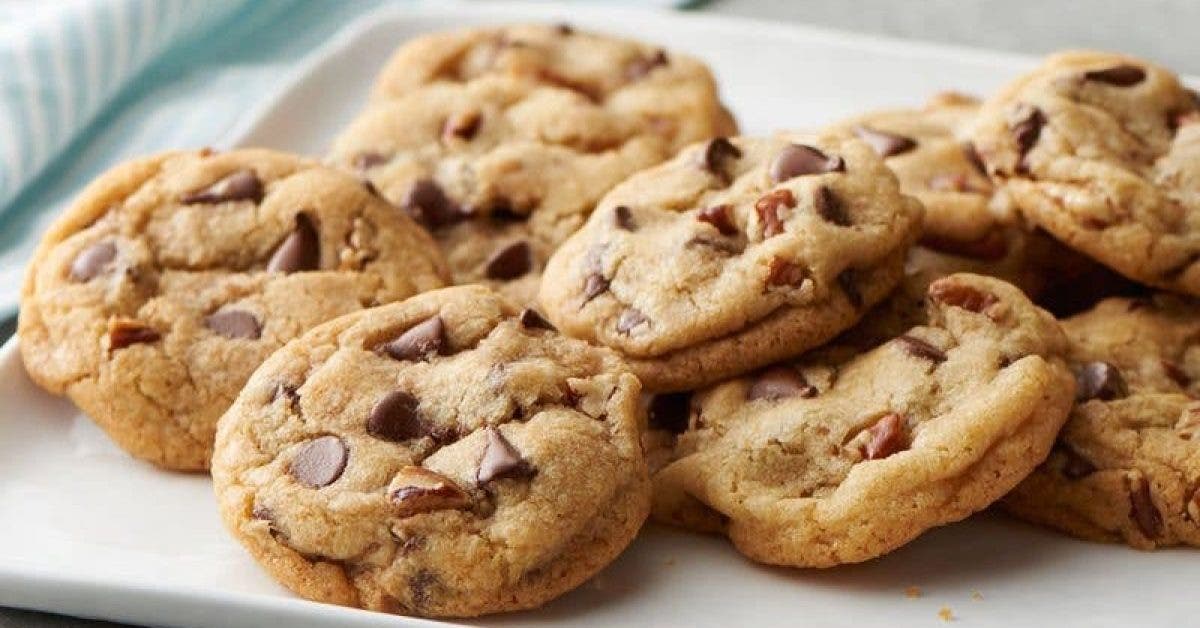 Les délicieux cookies au chocolat sans beurre