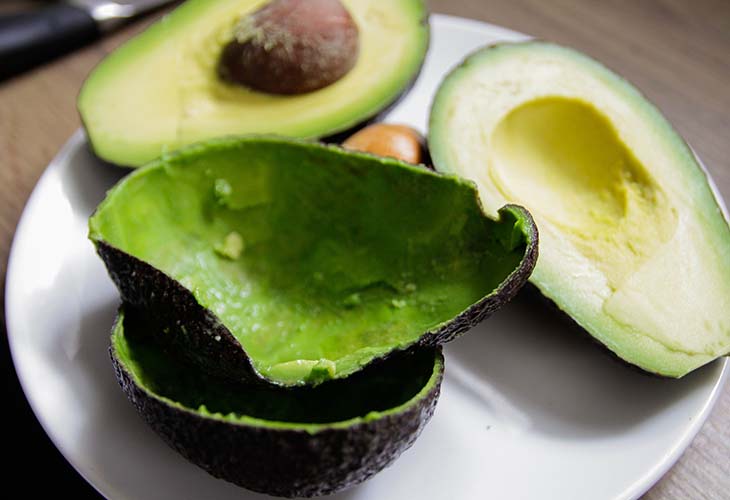 avocado peels
